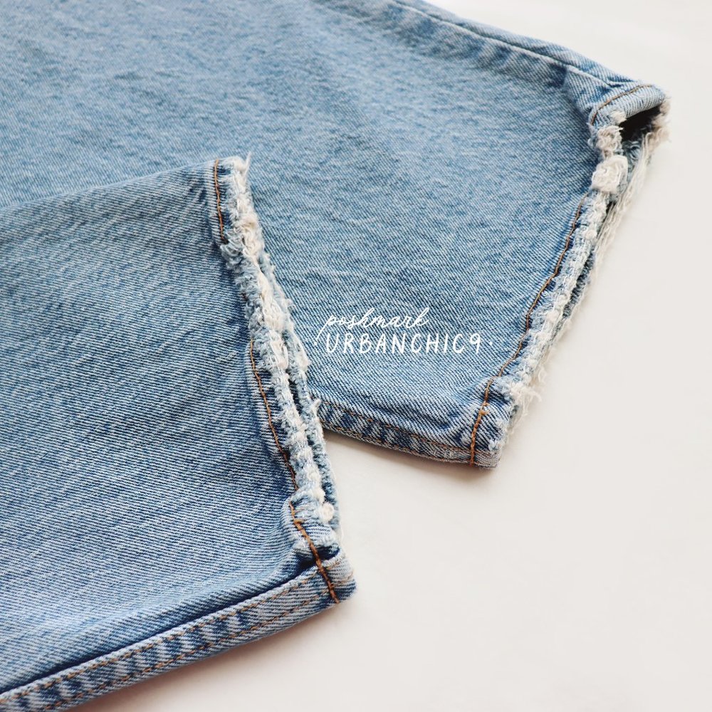 ABERCROMBIE 90s Ultra High Rise Straight Jean 24 - Picture 13 of 15